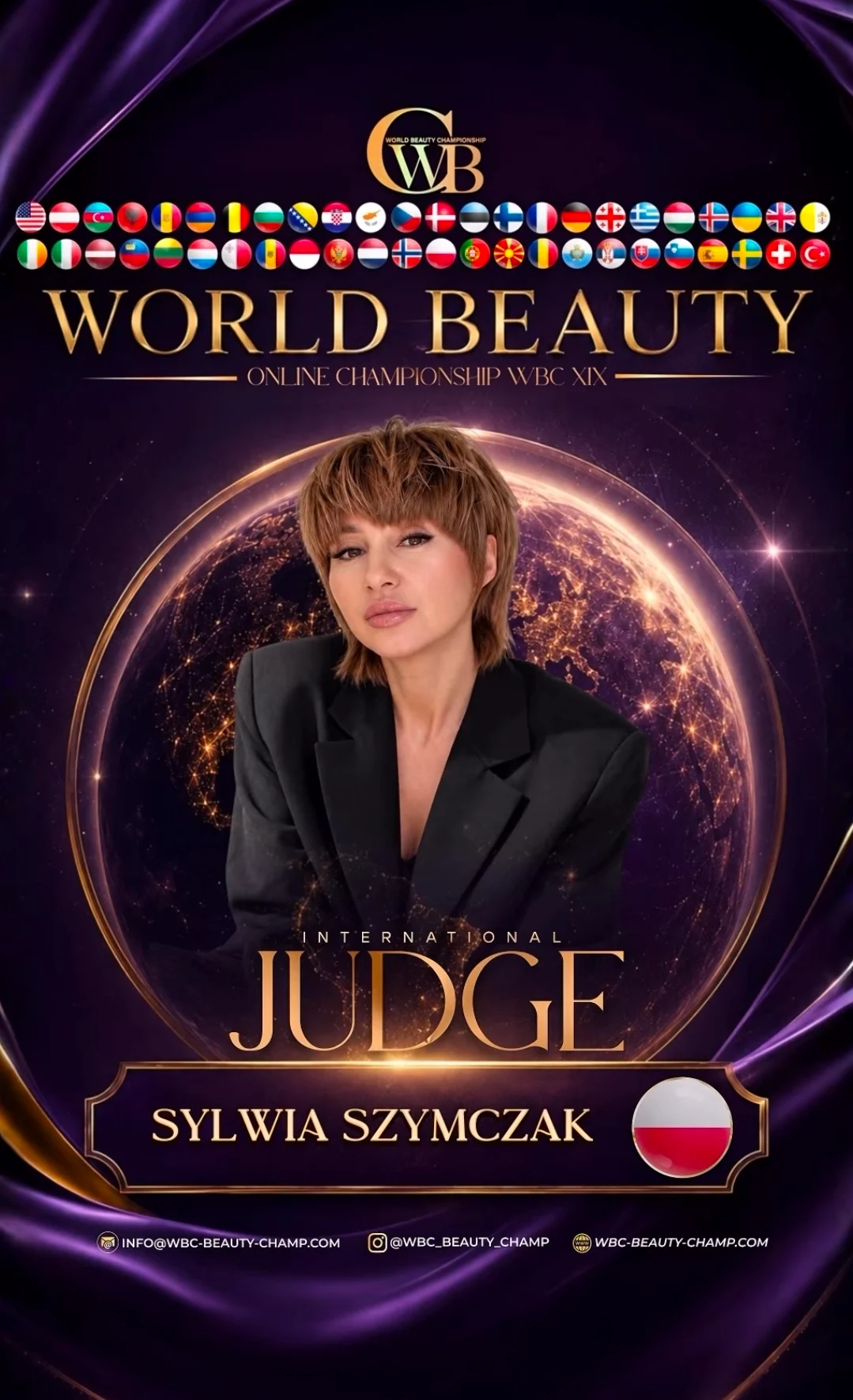Sylwia Szymczak — WBC judge banner, season 19