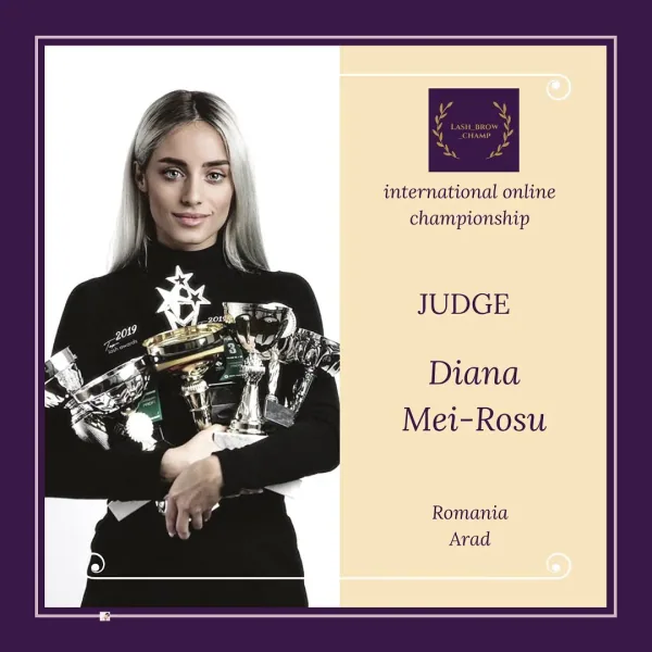 Diana Mei-Rosu — WBC judge banner