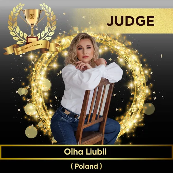 Olha Liubii — WBC judge banner