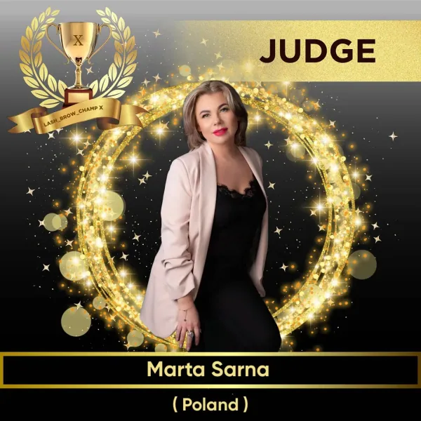 Marta Sarna — WBC judge banner