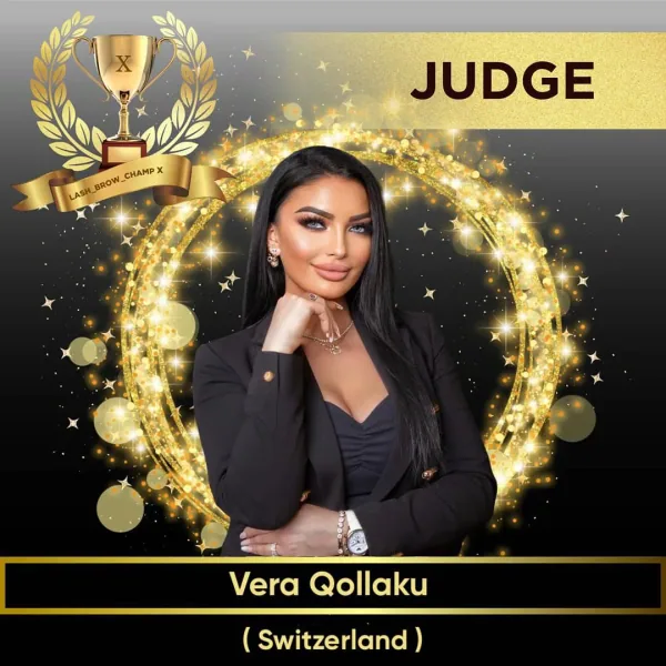 Vera Qollaku — WBC judge banner