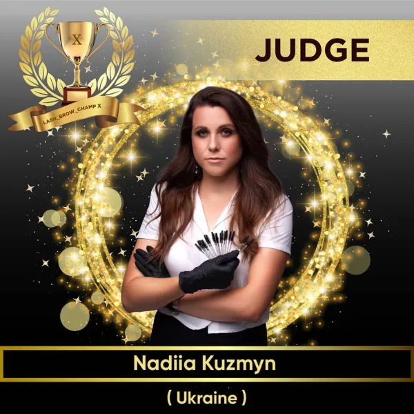 Nadiia Kuzmyn — WBC judge banner