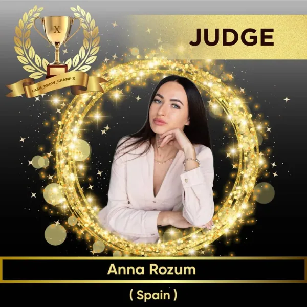 Anna Rozum — WBC judge banner