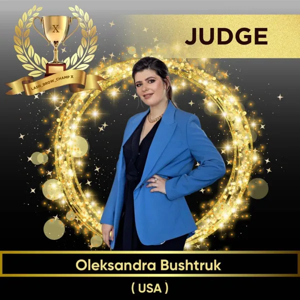 Oleksandra Bushtruk — WBC judge banner