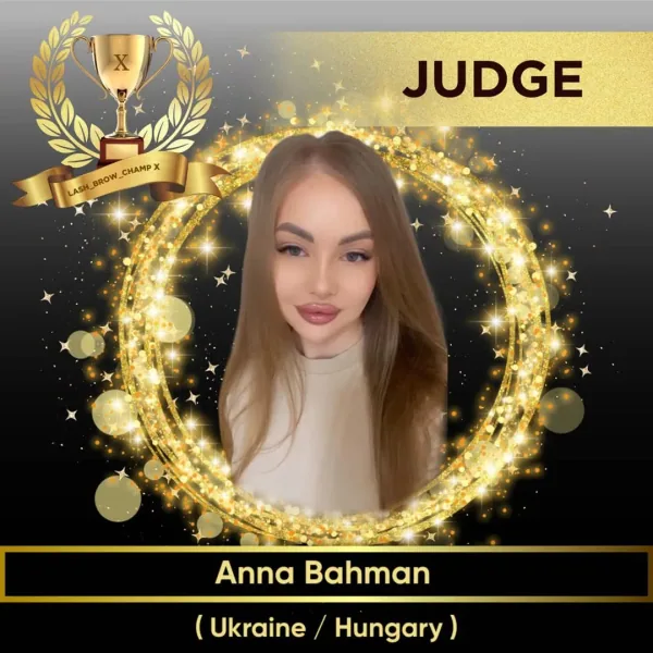Anna Bahman — WBC judge banner