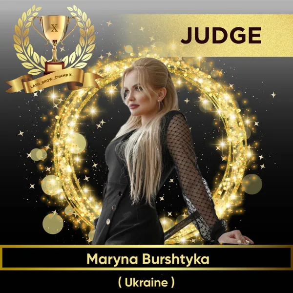 Maryna Burshtyka — WBC judge banner