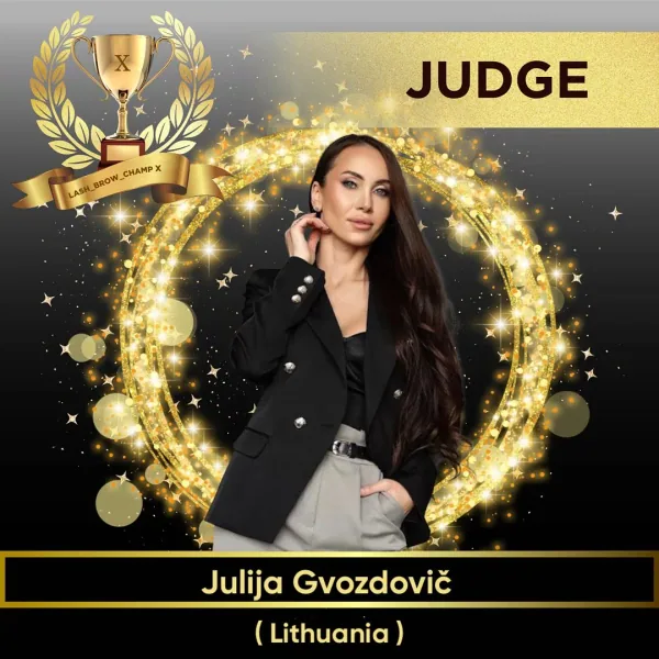 Julija Gvozdovic — WBC judge banner