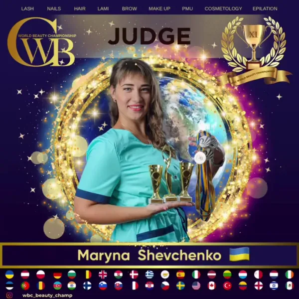 Maryna Shevchenko — WBC judge banner