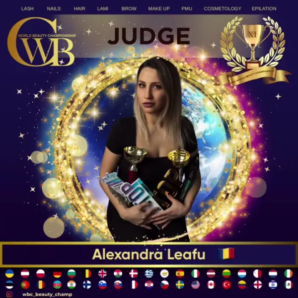 Alexandra Leafu — WBC judge banner