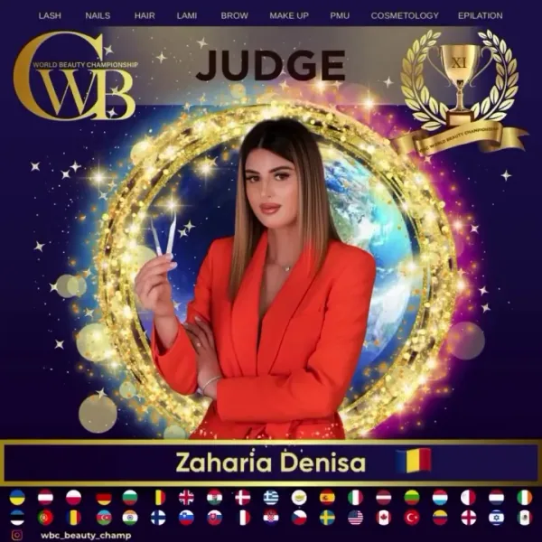 Zaharia Denisa — WBC judge banner