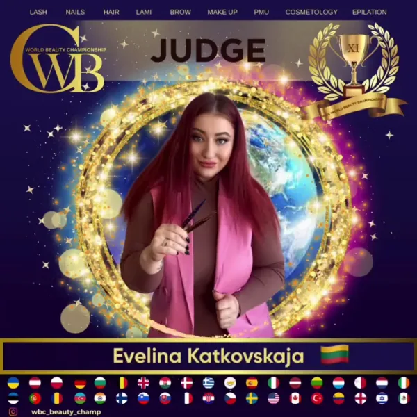 Evelina Katkovskaja — WBC judge banner