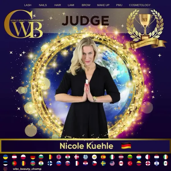 Nicole Kuehle — WBC judge banner