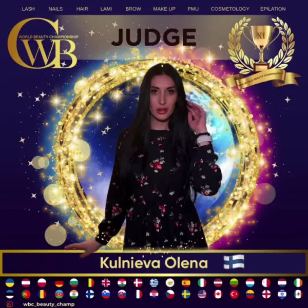 Kulnieva Alena — WBC judge banner