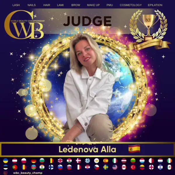 Alla Ledenova — WBC judge banner