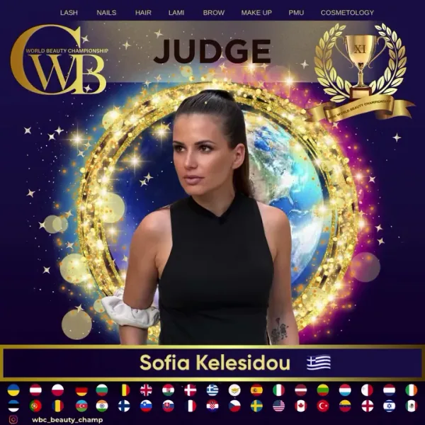 Sofia Kelesidou — WBC judge banner