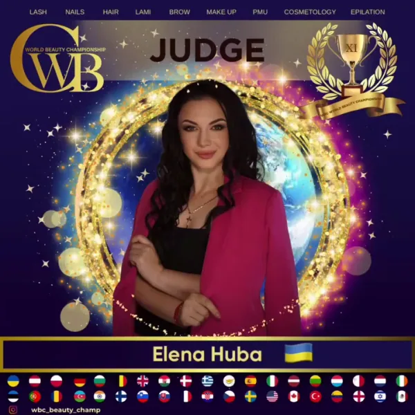 Elena Guba — WBC judge banner