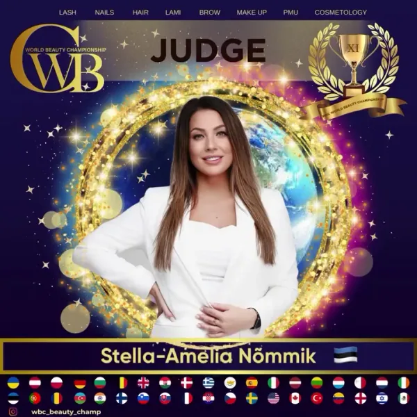 Stella-Amelia Nõmmik — WBC judge banner