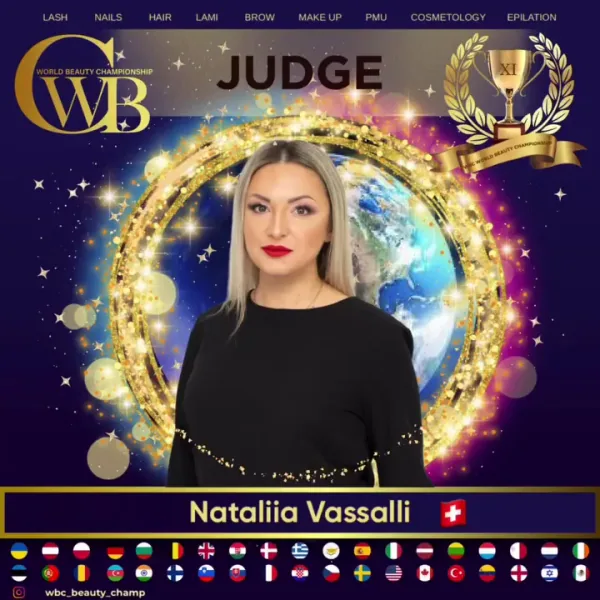 Nataliia Vassalli — WBC judge banner