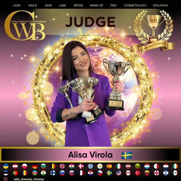 Alisa Virola — WBC judge banner