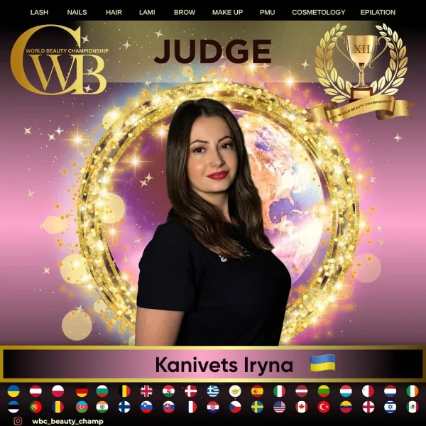 Kanivets Iryna — WBC judge banner