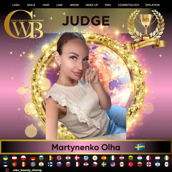 Martynenko Olha — WBC judge banner