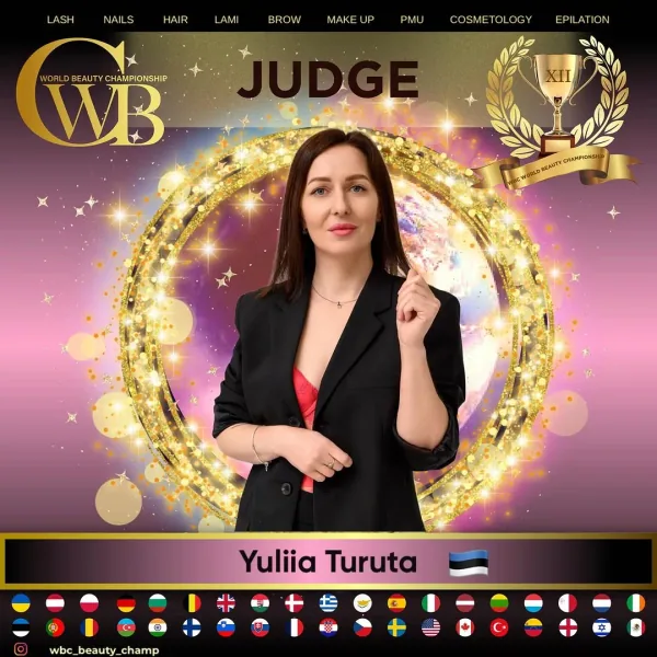 Yuliia Turuta — WBC judge banner