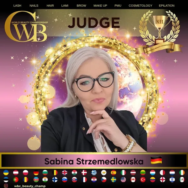 Sabina Strzemedlowska — WBC judge banner