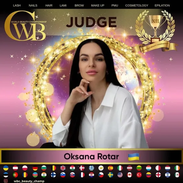 Oksana Rotar — WBC judge banner