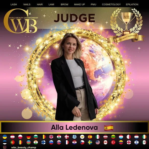 Alla Ledenova — WBC judge banner