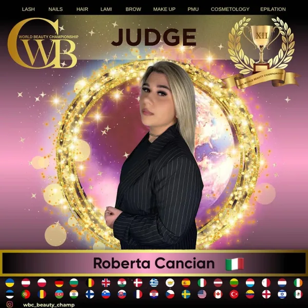 Roberta Cancian — WBC judge banner