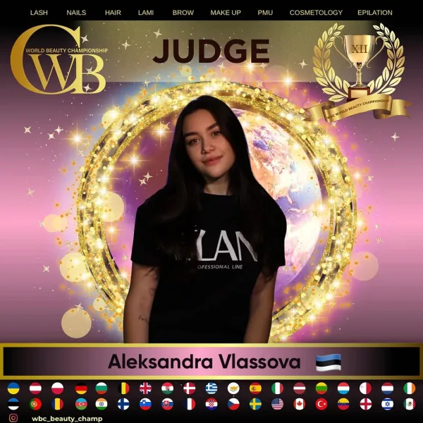 Aleksandra Vlassova — WBC judge banner