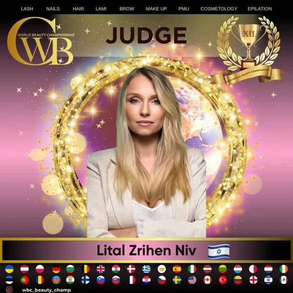 Lital Zrihen Niv — WBC judge banner
