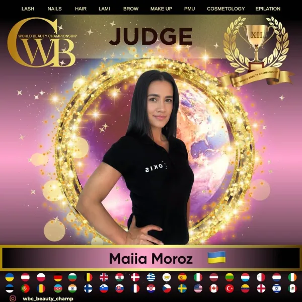 Maiia Moroz — WBC judge banner