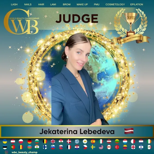 Jekaterina Lebedeva — WBC judge banner