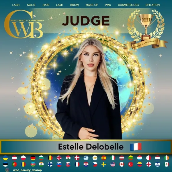 Estelle Delobelle — WBC judge banner