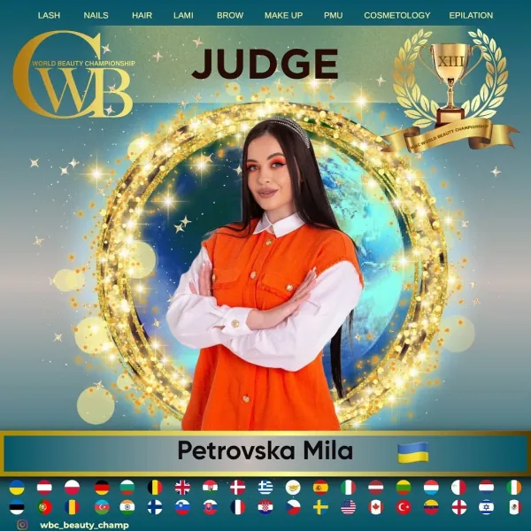 Petrovska Mila — WBC judge banner