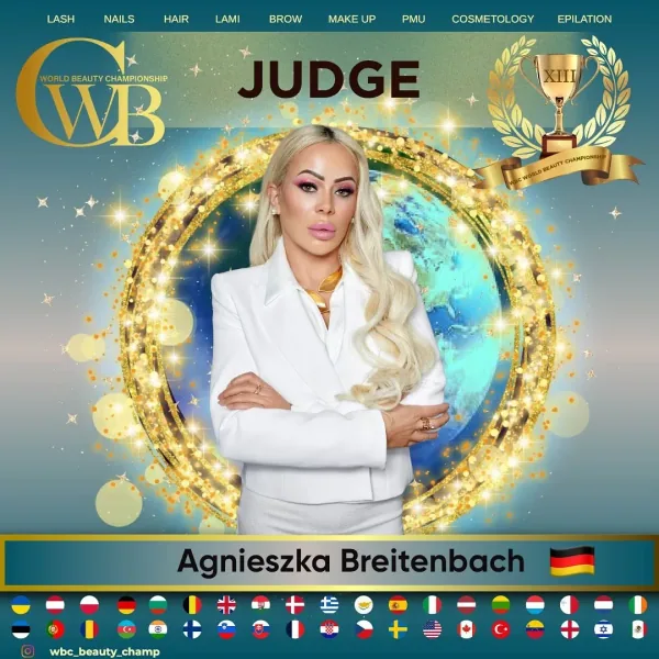 Agnieszka Breitenbach — WBC judge banner
