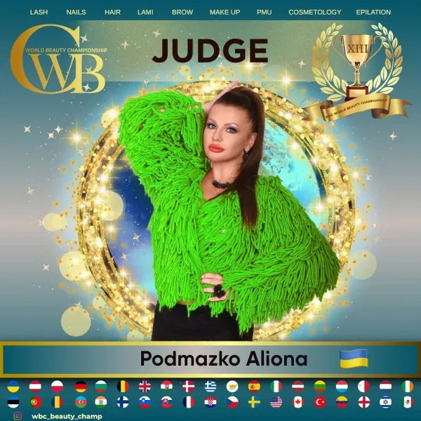 Podmazko Aliona — WBC judge banner