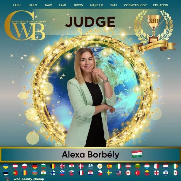 Alexa Borbély — WBC judge banner
