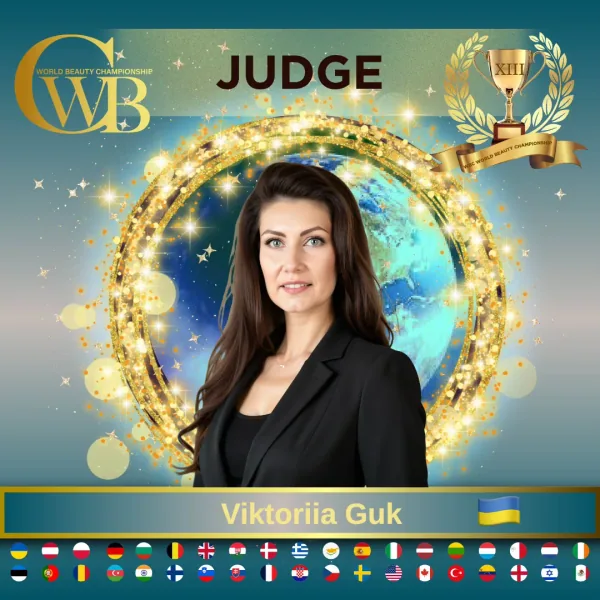 Viktoriia Guk — WBC judge banner