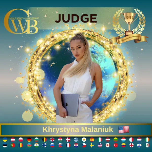 Khrystyna Malaniuk — WBC judge banner