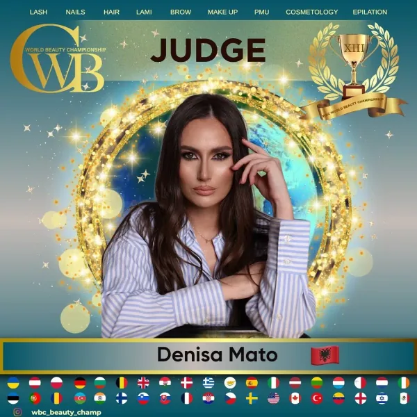 Denisa Mato — WBC judge banner