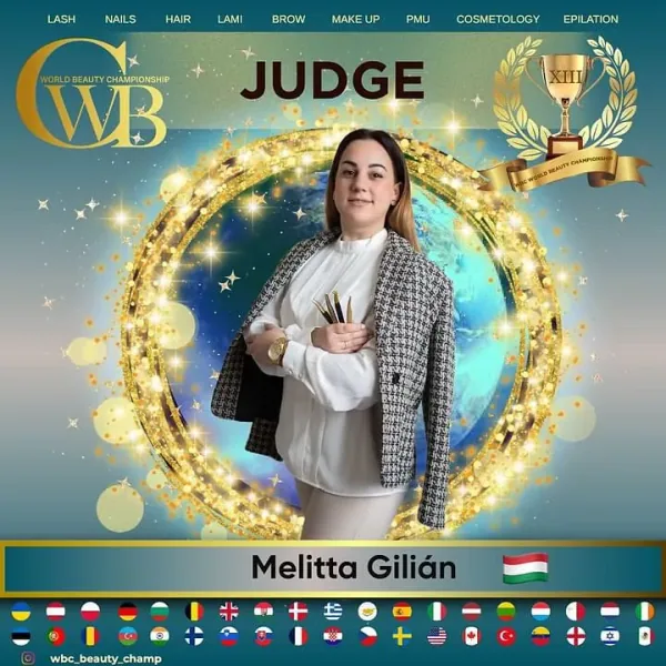Melitta Gilián — WBC judge banner