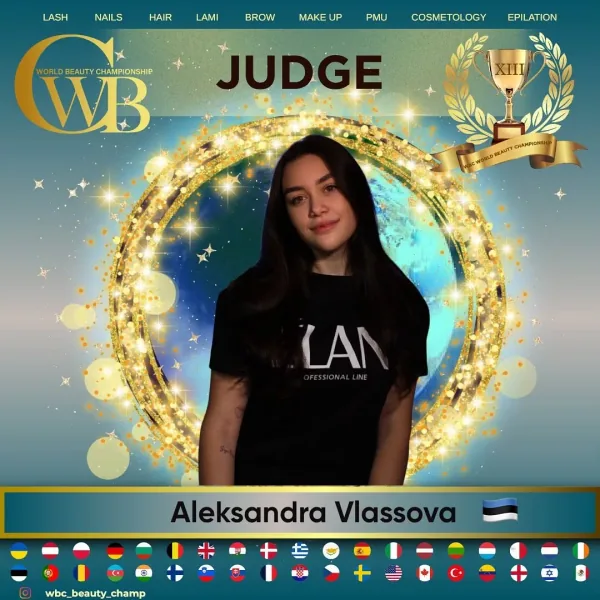 Aleksandra Vlassova — WBC judge banner