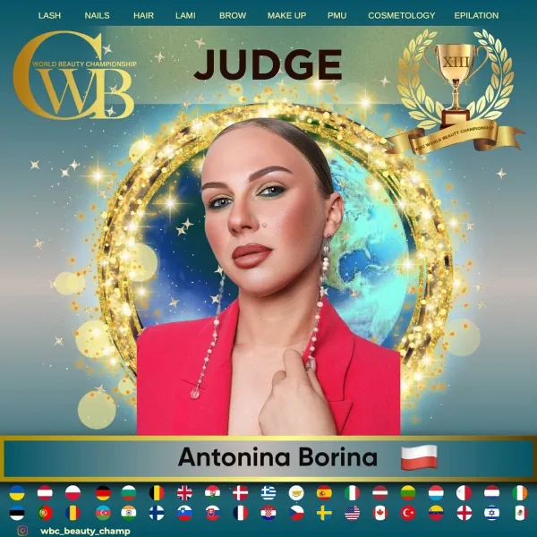 Antonina Borina — WBC judge banner