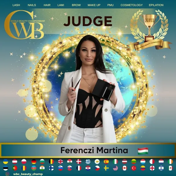 Lafkó Martina — WBC judge banner