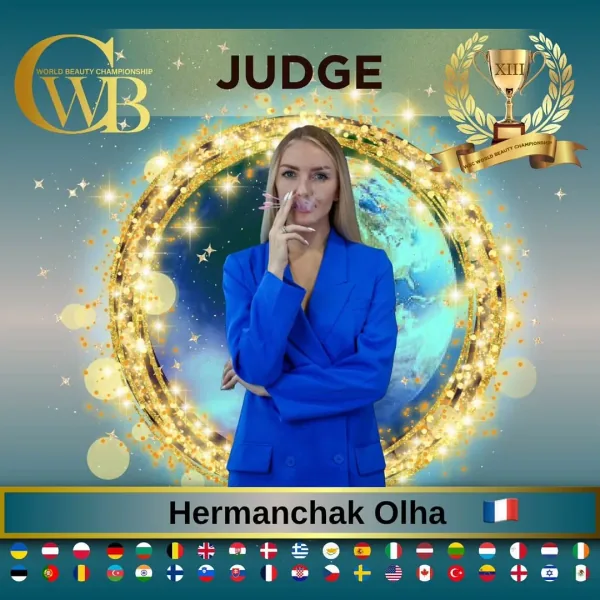 Hermanchak Olha — WBC judge banner