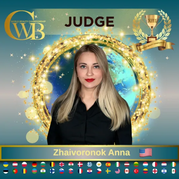 Zhaivoronok Anna — WBC judge banner