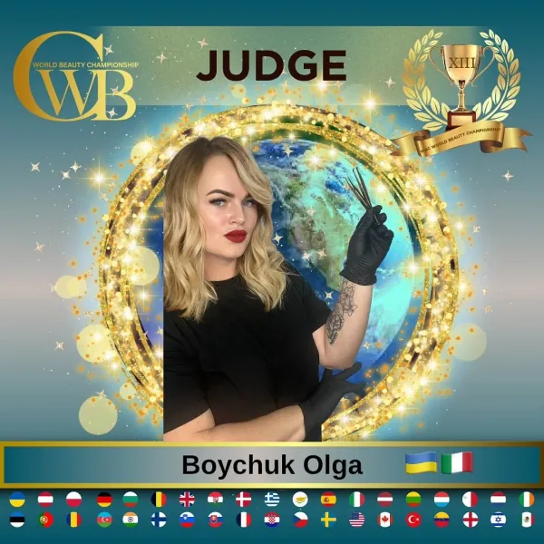 Boichuk Olga — WBC judge banner