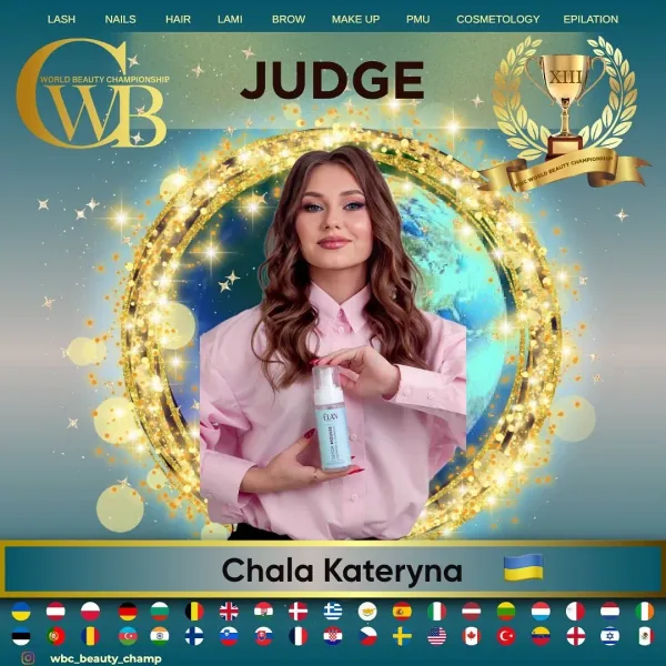 Chala Kateryna — WBC judge banner